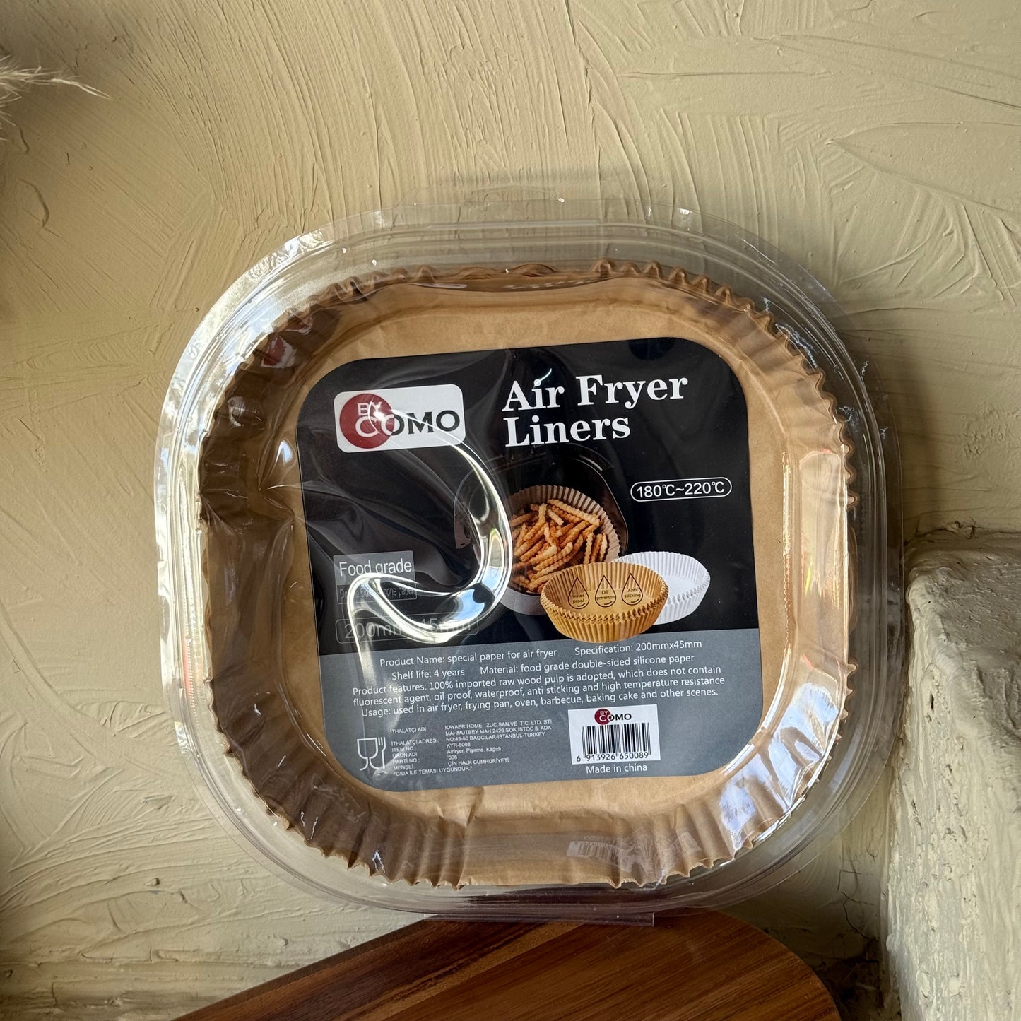 Air Fryer Pişirme Kağıdı 50 adet