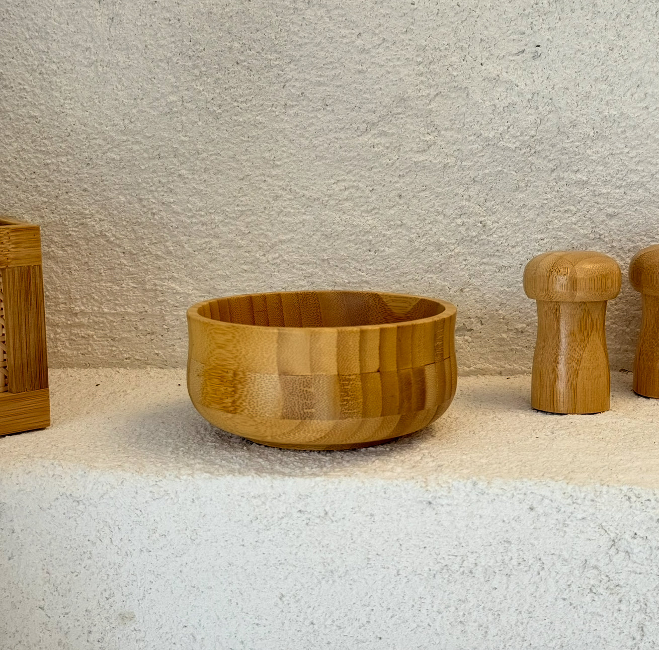 Bambu Yuvarlak Küçük Boy Kase 13 Cm