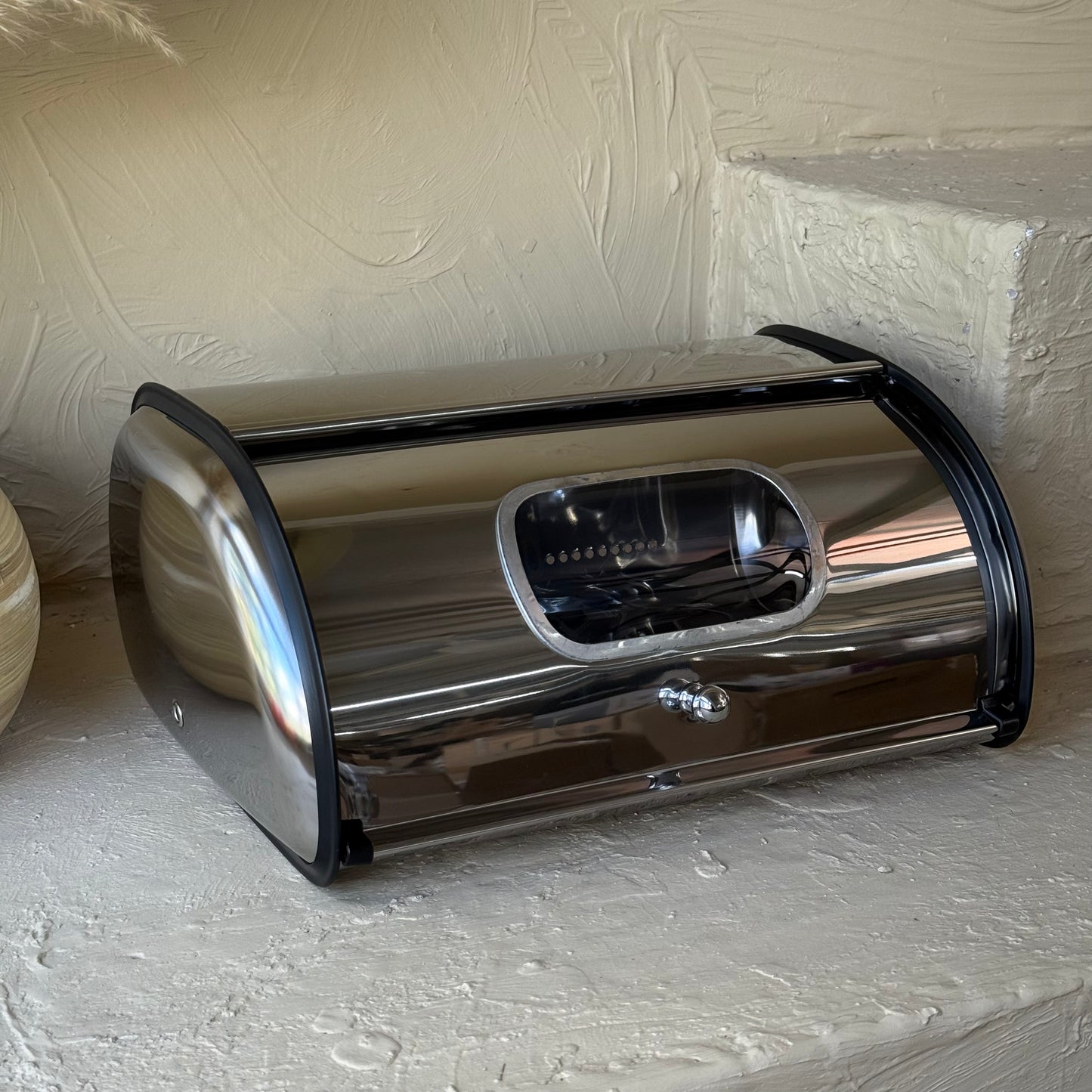 Retro Metal Ekmeklik Gümüş KOD:047