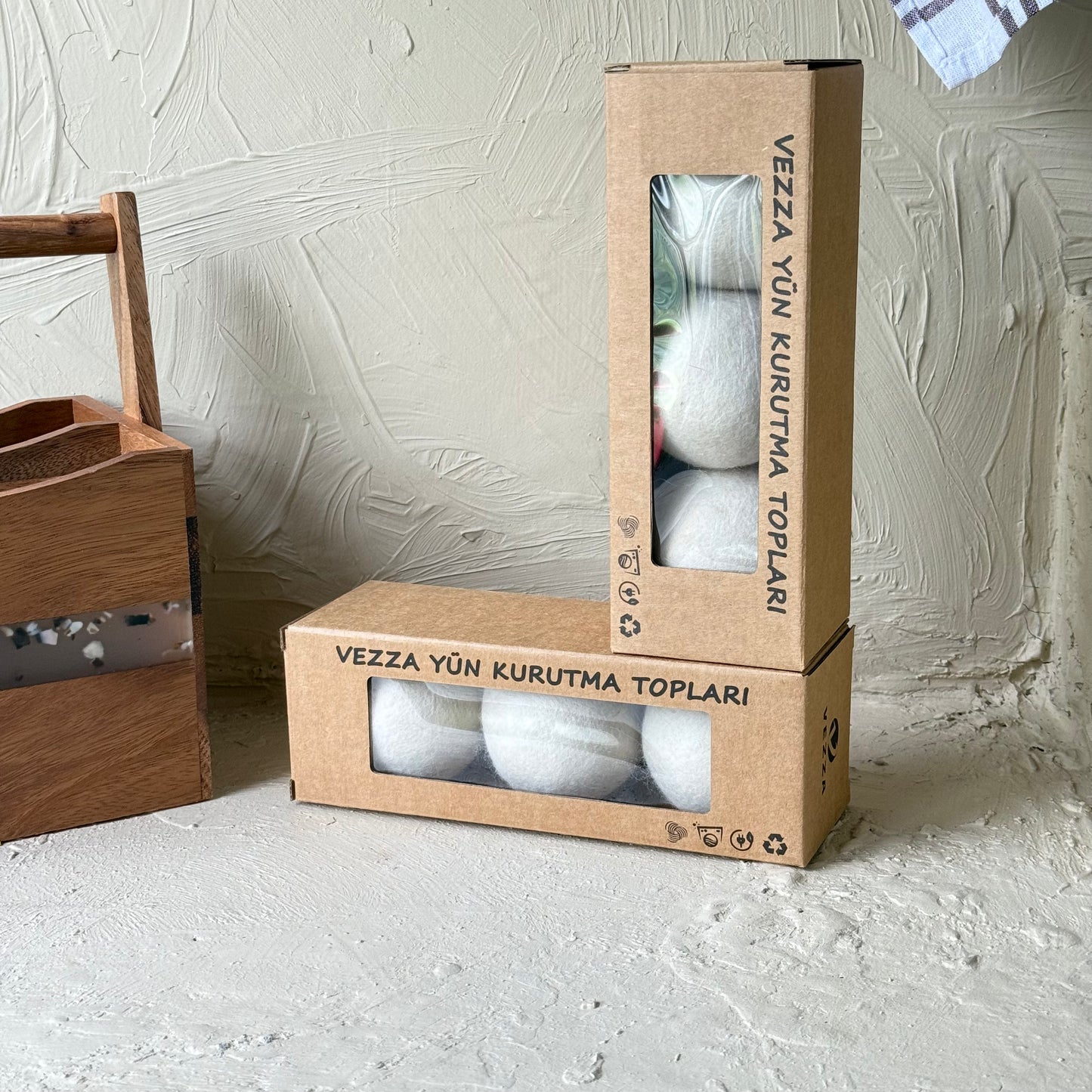 Kasandra Yün Kurutma Topu Seti 6 Adet