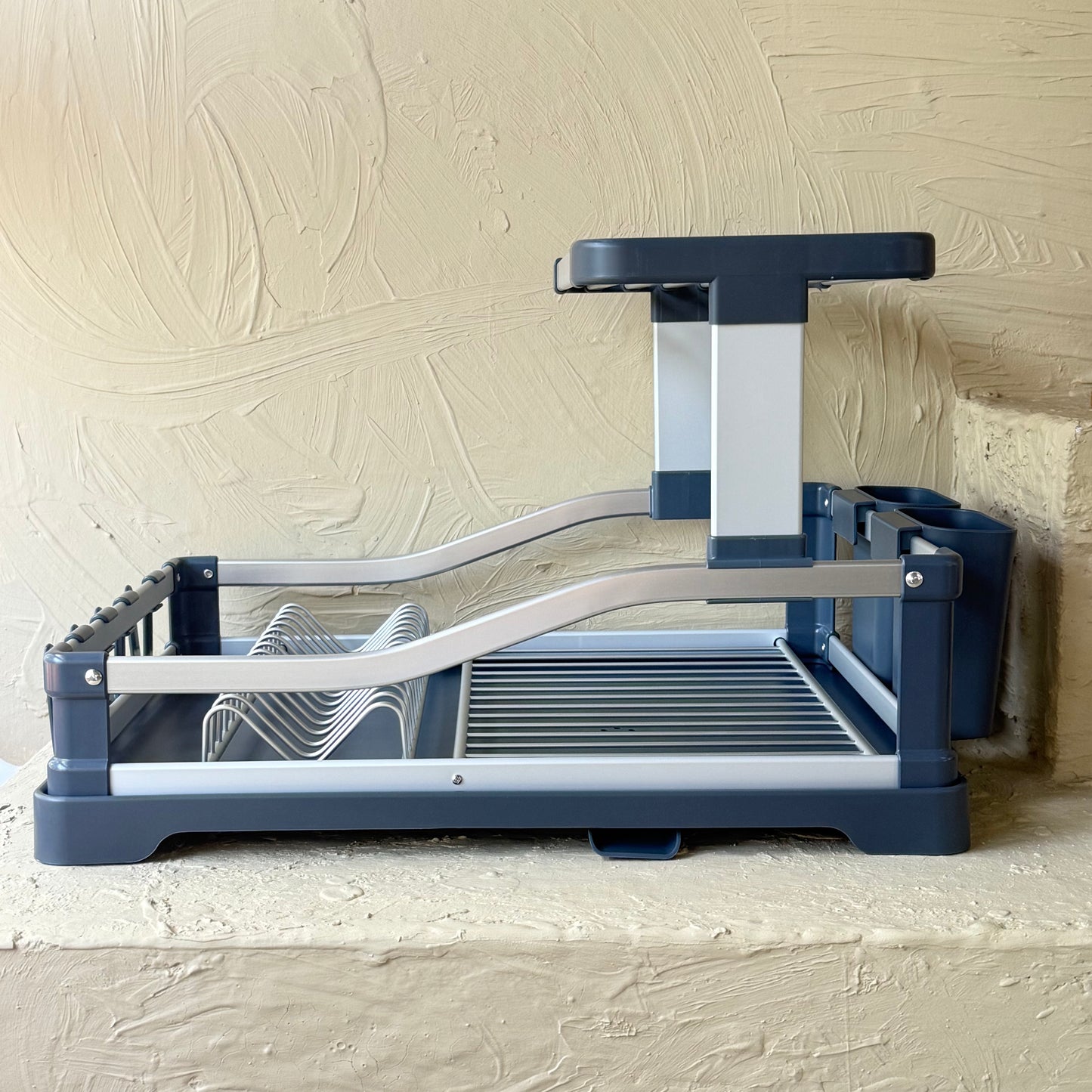 Lalezar Elips Alüminyum Tabaklık Bulaşıklık Gri KOD:8005