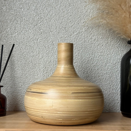 Pinterest Tombul Bambu Vazo 25 CM