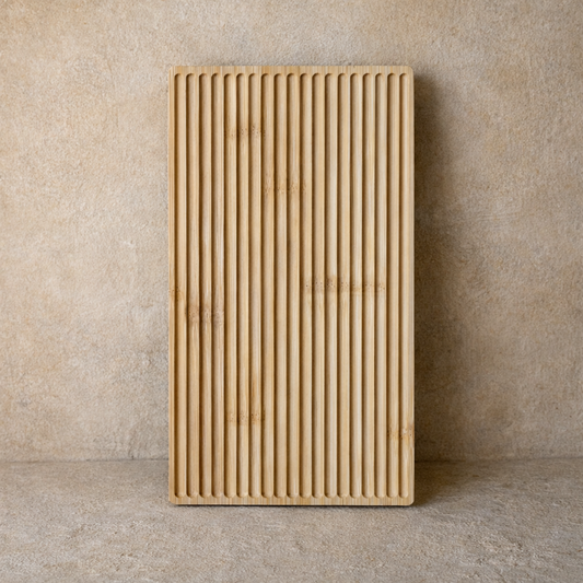 SVR Bambu Dalgalı Dikdörtgen Sunumluk 25x14 cm KOD:94758