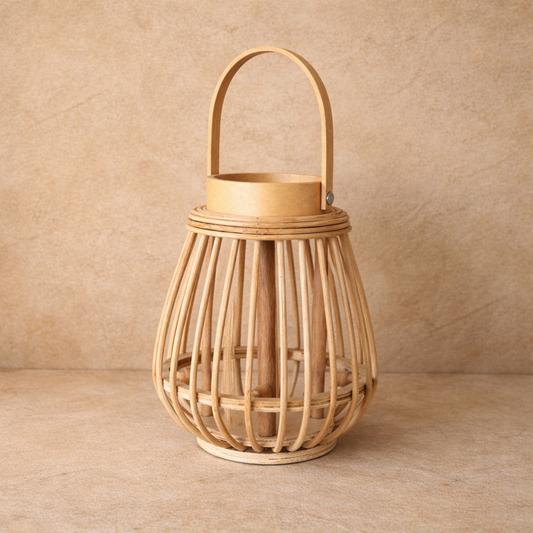 Saverlly Ahşap Dekoratif Mumuluk-Fener KOD:8637