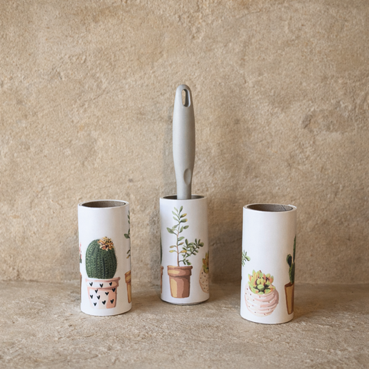 Savorlly 2 Yedekli Tüy Toplayıcı 60 Yaprak Kaktüs KOD:96025