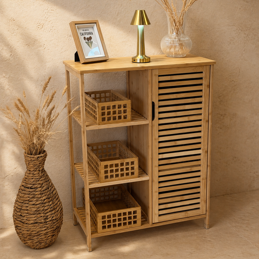 Leva Çok Amaçlı 3 Katlı Dolap 66x33x87 cm (kod:10250)
