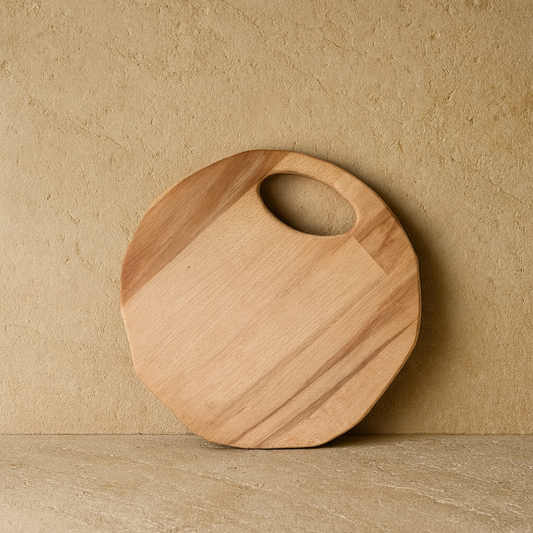 Ota Ahşap Yuvarlak Kesim Panosu 29x29 cm