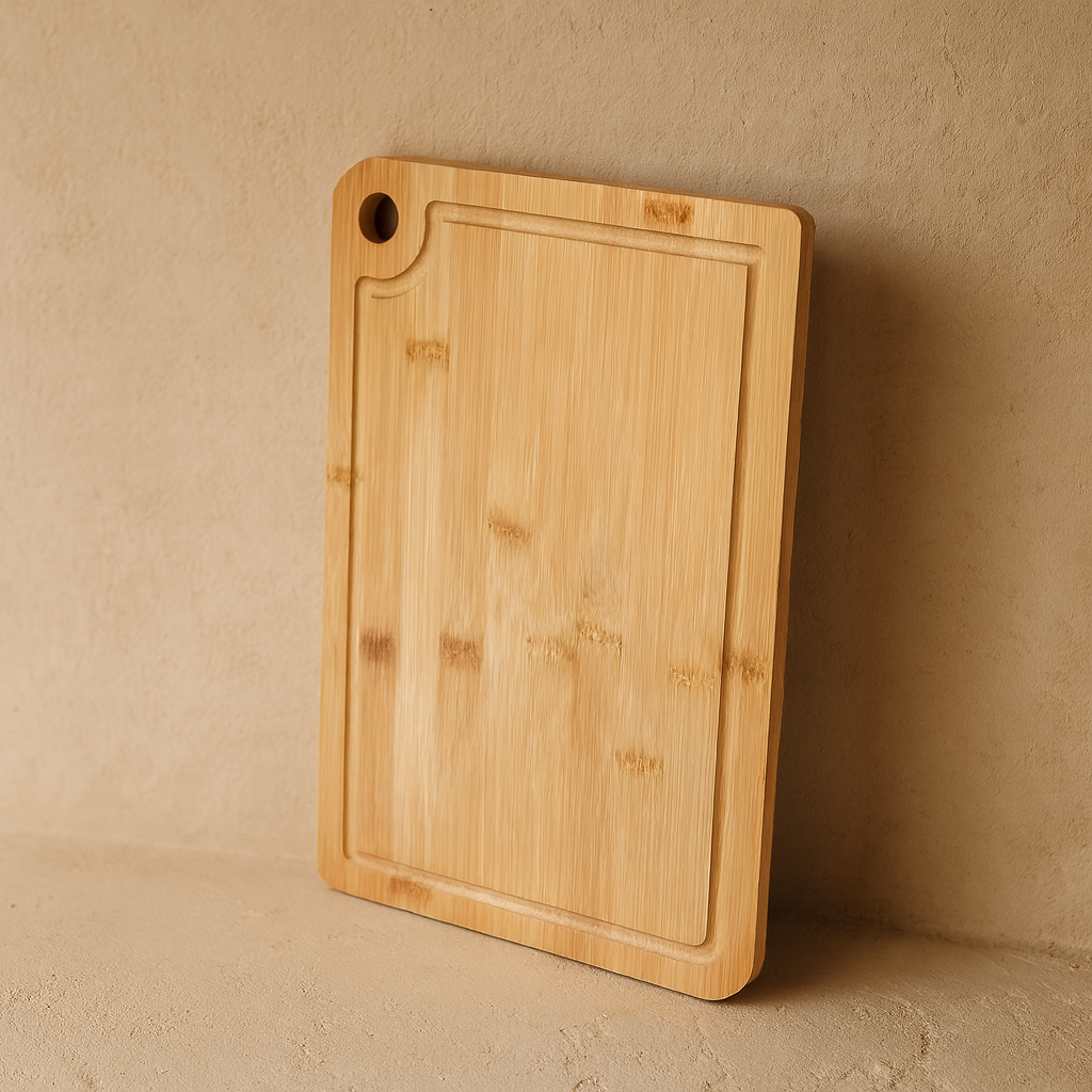 İntel Bambu Dikdörtgen Kesim Panosu 32x22 cm