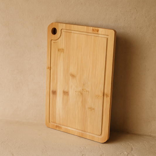 İntel Bambu Dikdörtgen Kesim Panosu 32x22 cm