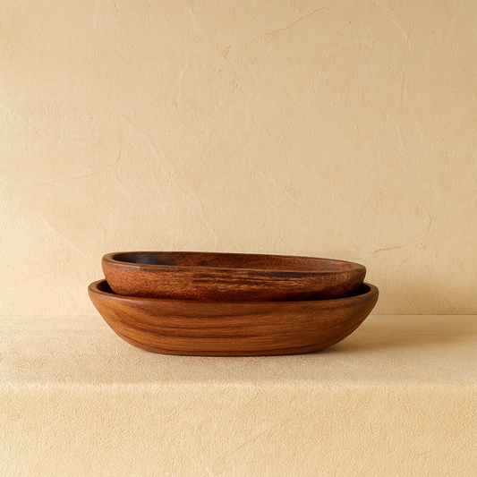 SVR Akasya Ağacı İki Boy Oval Sunumluk KOD:715-843