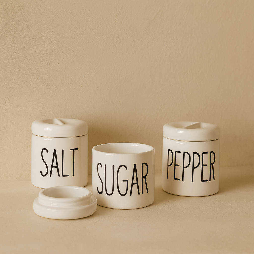 Loza Seramik Kavanoz Seti