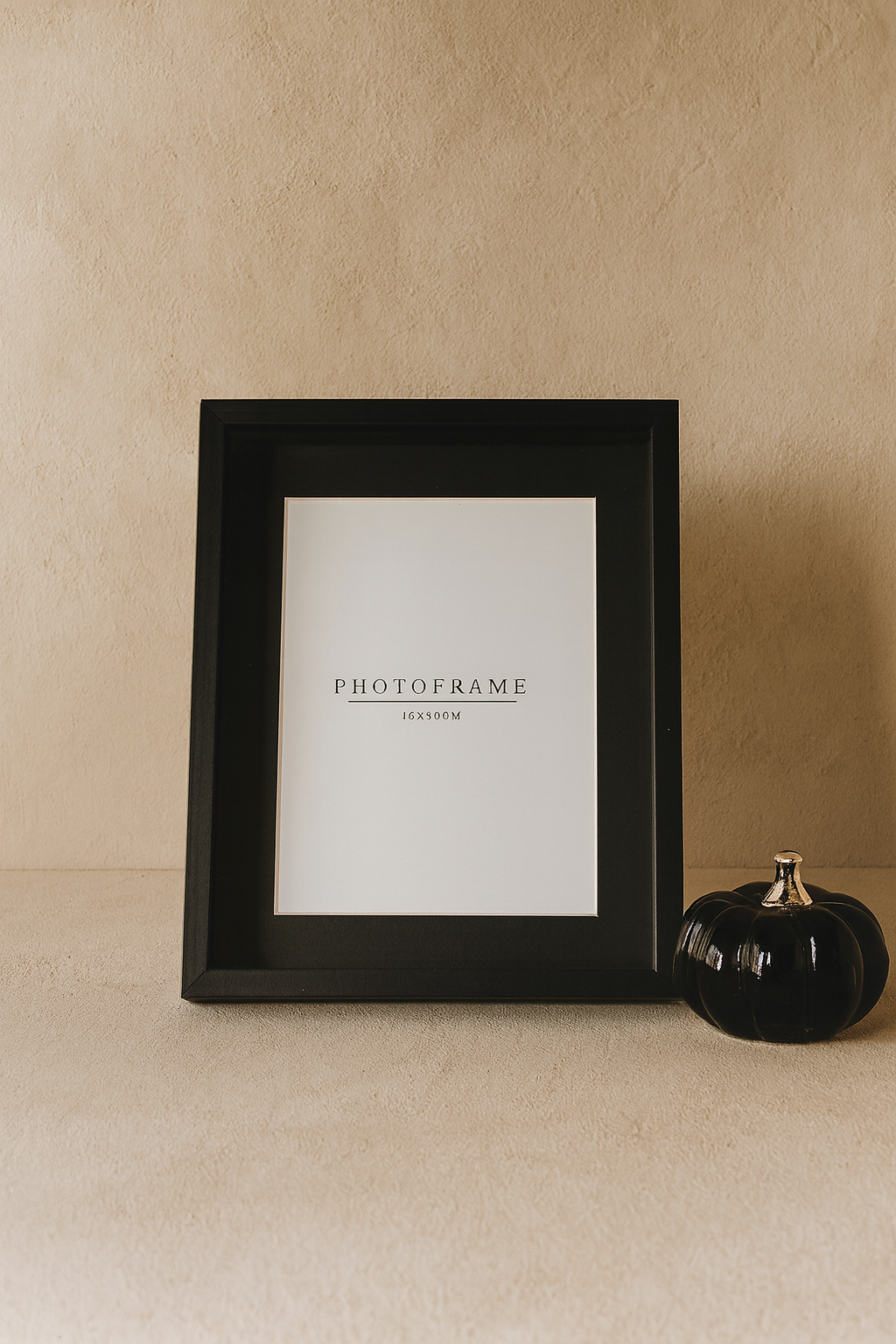 Tutku Çift Camlı Çerçeve 15x20  cm Siyah KOD:3181
