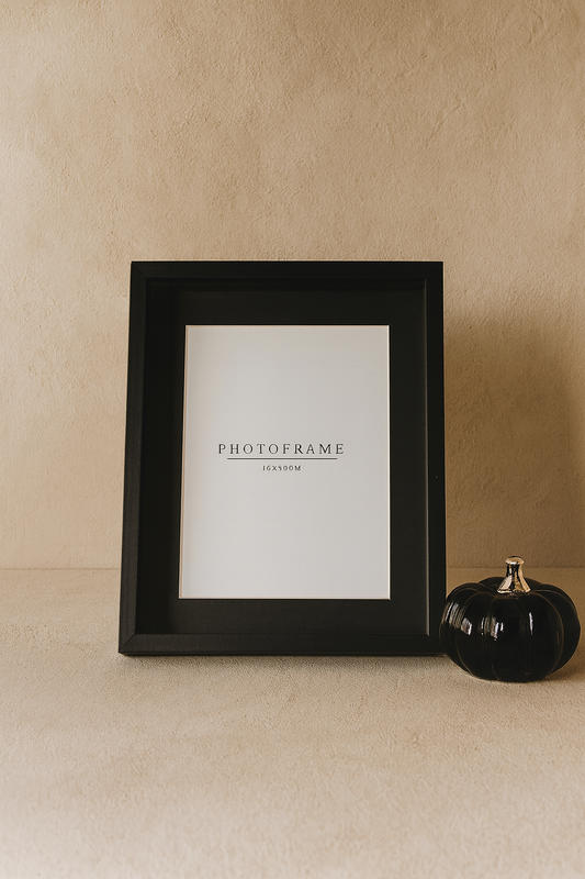 Tutku Çift Camlı Çerçeve 15x20  cm Siyah KOD:3181