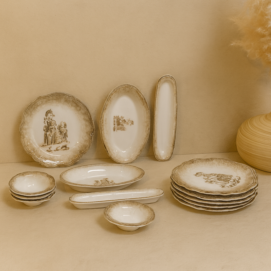 Porser 14 Parça Kahvaltı Takımı 6 Kişilik KOD:ELLA