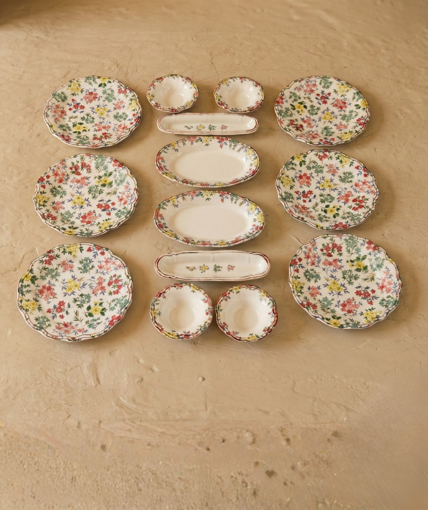 Porser 14 Parça Kahvaltı Takımı 6 Kişilik KOD:MİRA-1060