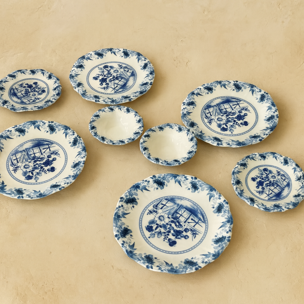 Porser 20 Parça Kahvaltı Takımı 4 Kişilik KOD:ALBA BLOOM-1253