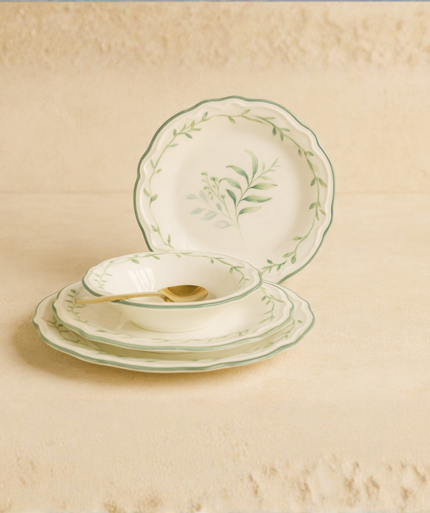 Porser 24 Parça Yemek Takımı 6 Kişilik KOD:OLİVESSA-1201