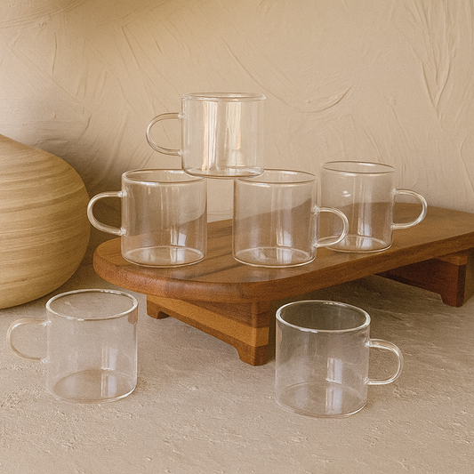 Leo Borosilikat Cam Bardak 6 Adet KOD:0610