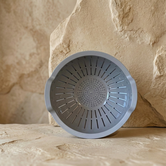 Mugiss Kaseli Süzgeç Seti Bej