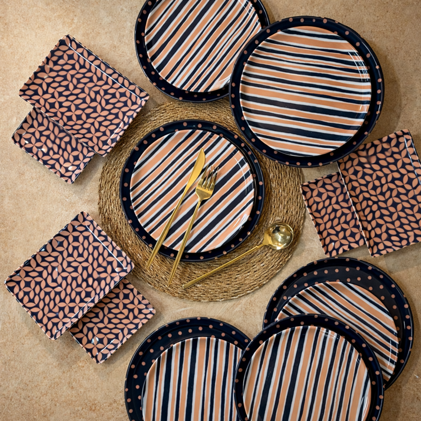 Porland Porselen Kahvaltı Takımı 18 Parça 6 Kişilik KOD:277