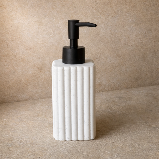 Line Porselen Sıvı Sabunluk Beyaz KOD:1446A
