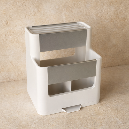 Lalezar Bıçak Organizer Standı Krem KOD:8001