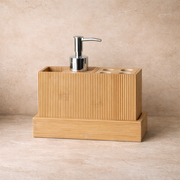 Evanev Bambu Banyo Seti 4 Parça KOD:6709