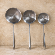 VD Çelik 3 Boy Kevgir Seti 18 cm, 16 cm, 14 cm KOD:8739-40-41