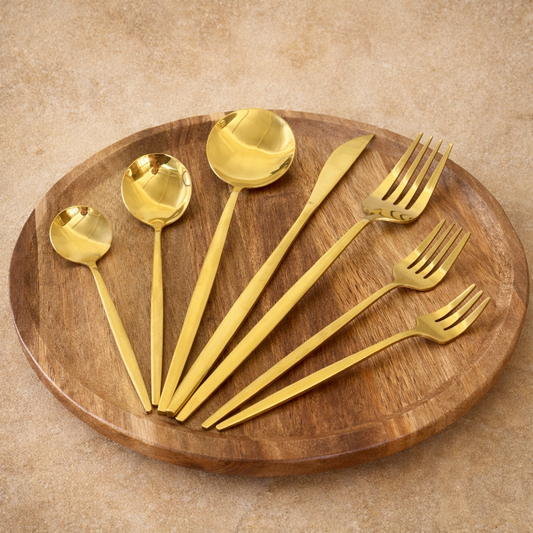 ZRA Ç.K.B Seti 6 Kişilik 42 Parça Gold