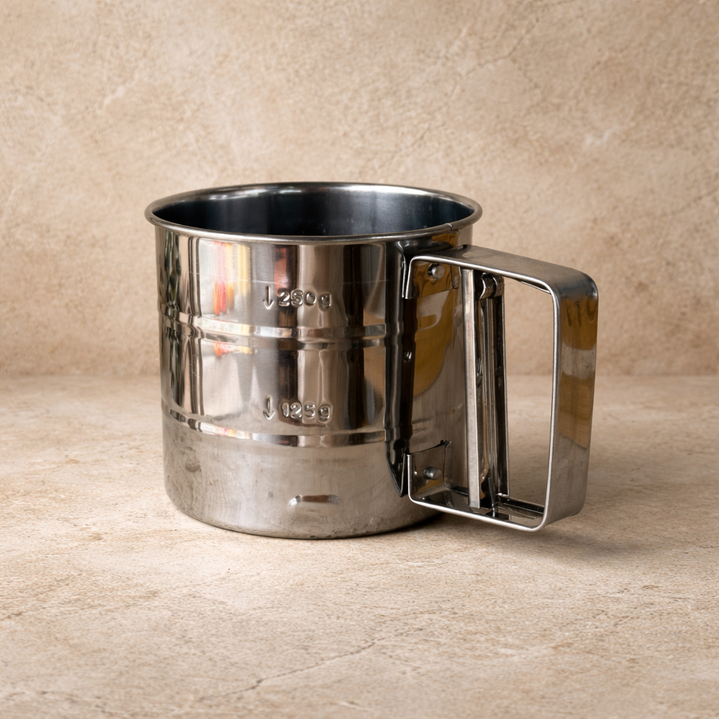 Milay Paslanmaz Çelik Pratik Un Eleği 250 ml