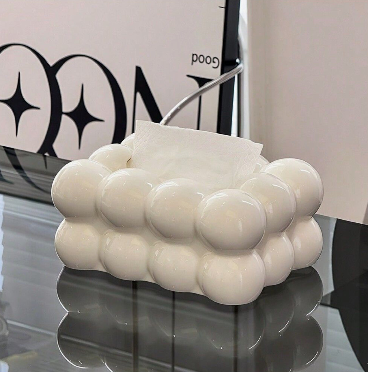 Arow Pinterest Model Peçetelik Beyaz