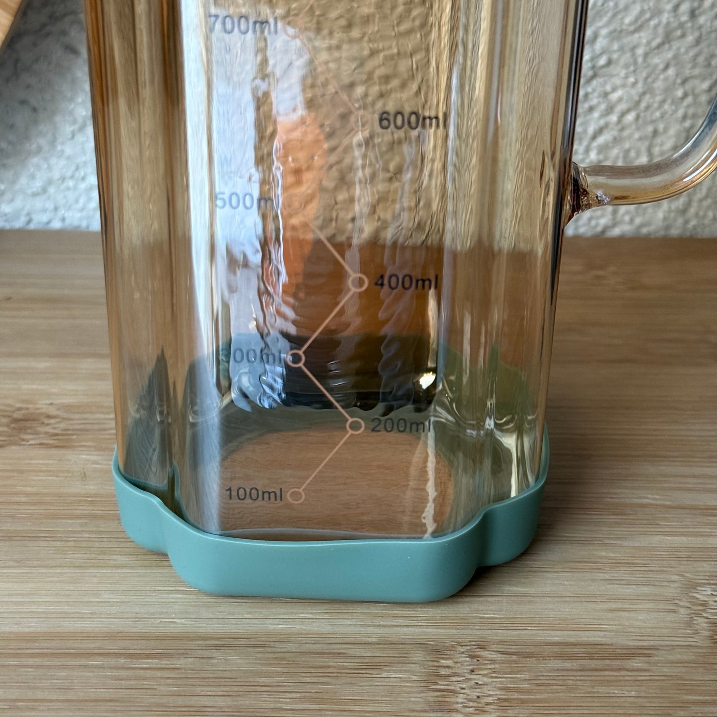 Mila Fluid Borosilikat Cam Yağdanlık Yeşil-Gold 1 Litre KOD.6513