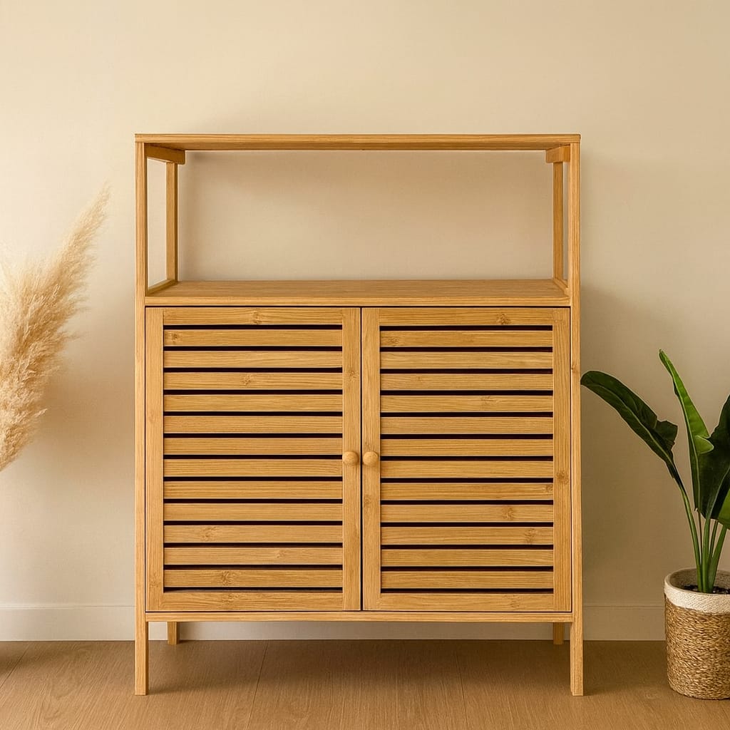 Seul Bambu Dolap 80x64x27,5 cm KOD.10301