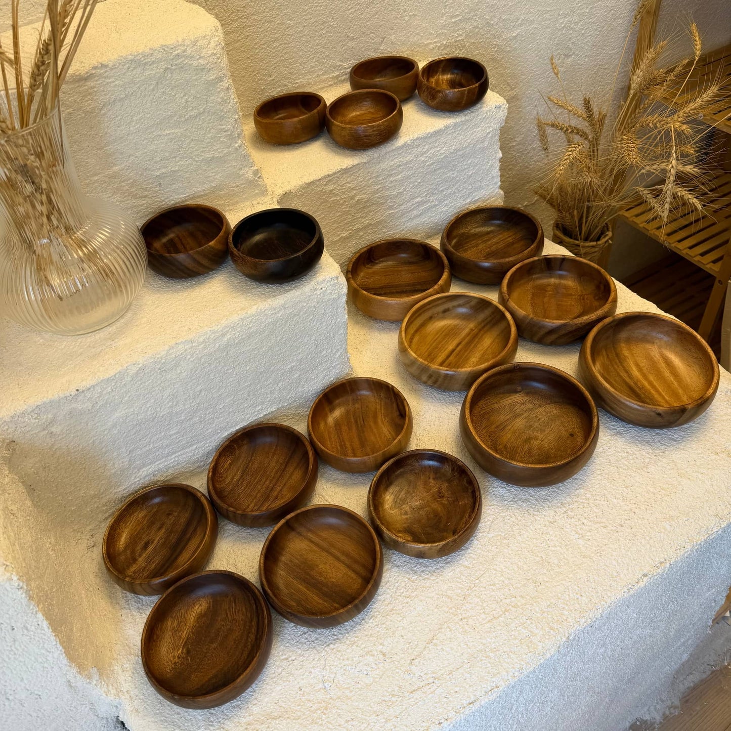 18 Parça Akasya Ağacı 3 Boy Çerezlik Set