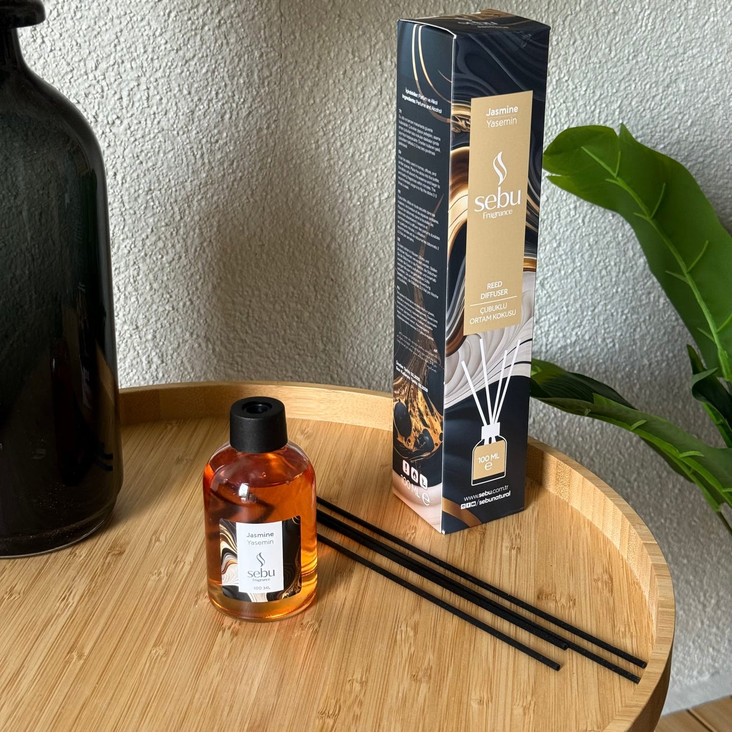 Sebu Çubuklu Ortam Kokusu Yasemin 100 ml
