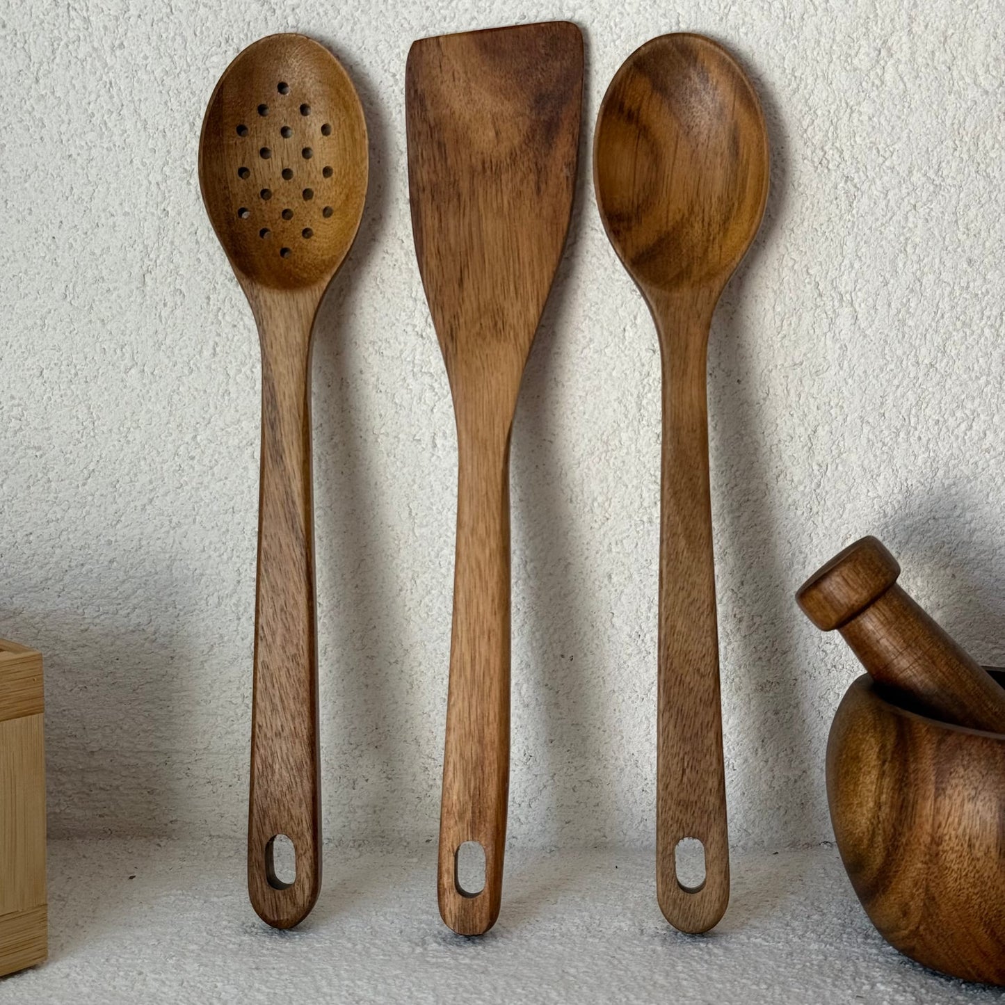 Morgan Akasya Ağacı 3 Lü Kaşık Seti (SÜPER FİYAT)