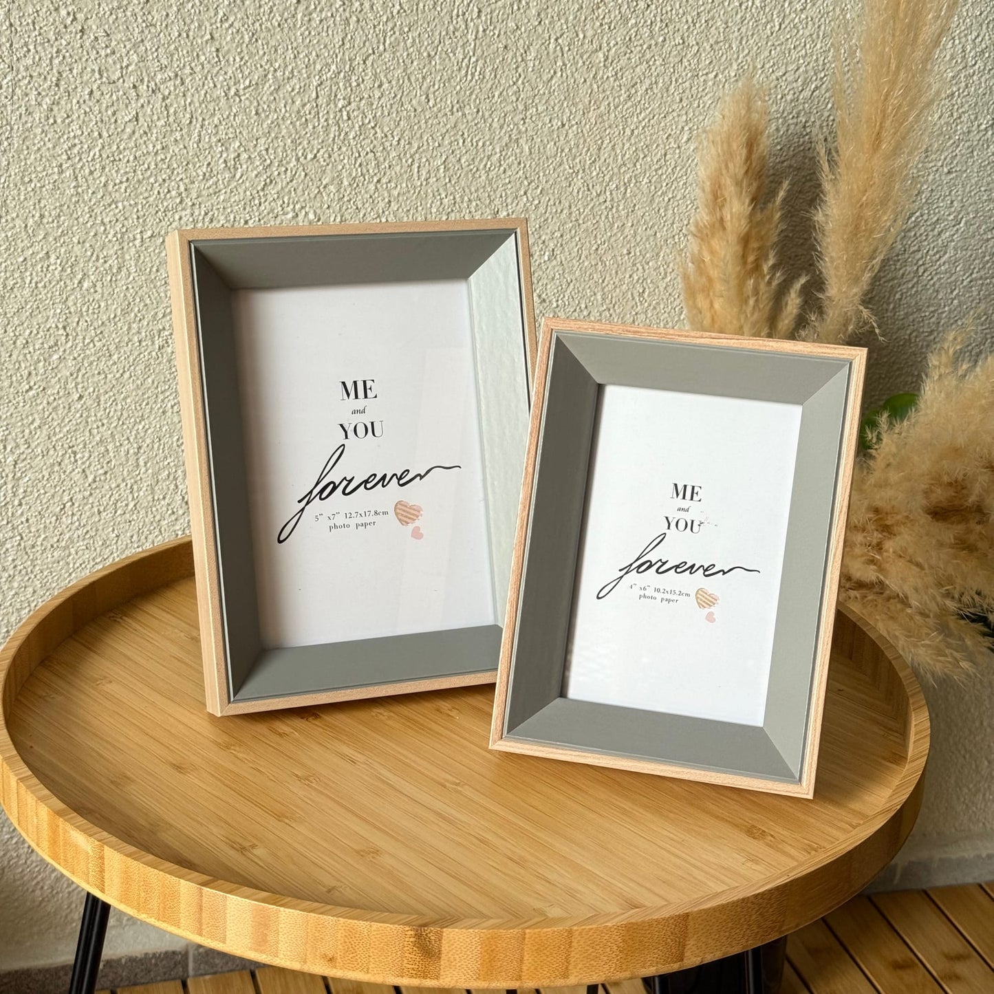 İKAE İki Boy Ahşap Çerceve Seti (B)