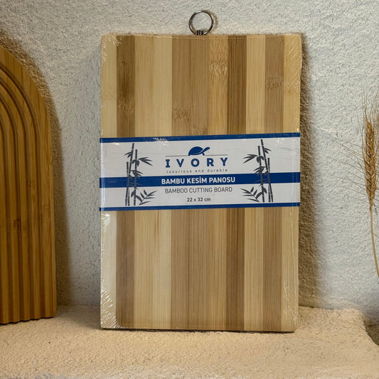İvory Bambu Kesim Panosu 32x22 cm