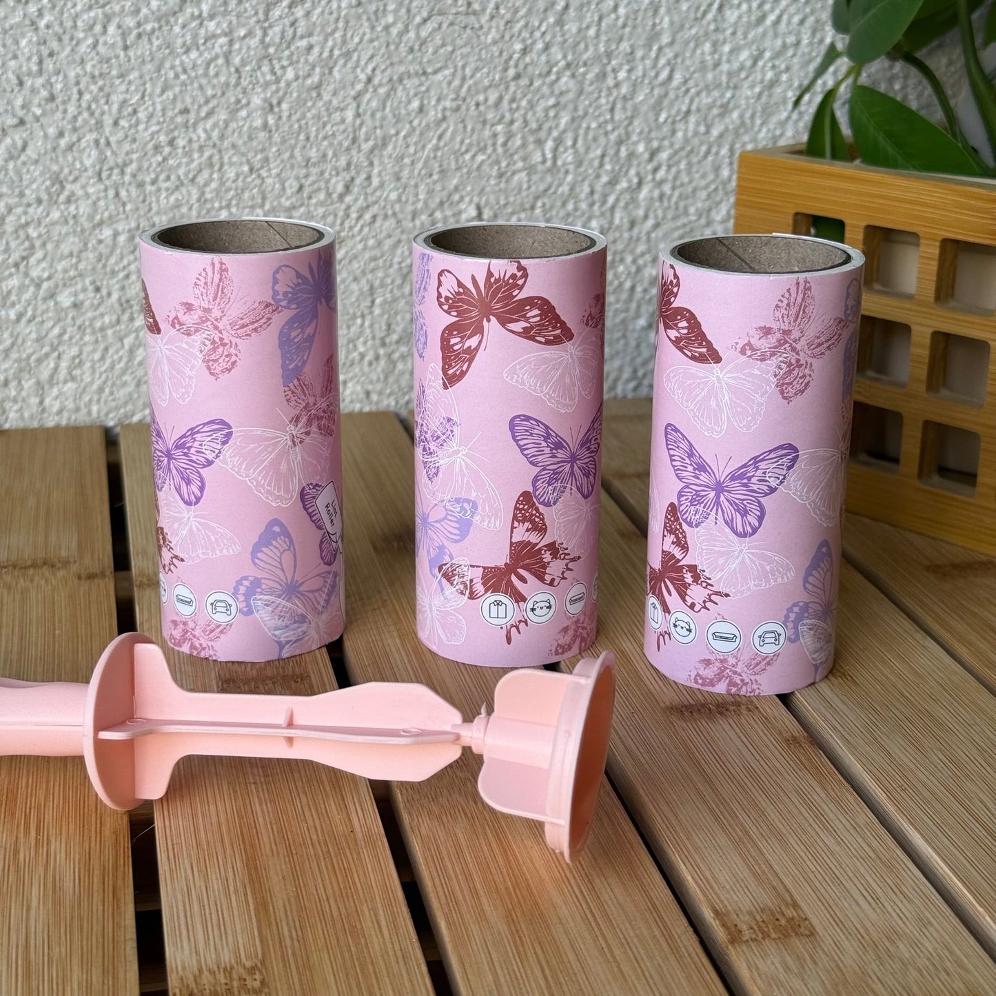 Lint Roller 3 Lü Tüy Toplayıcı Set Baterfly