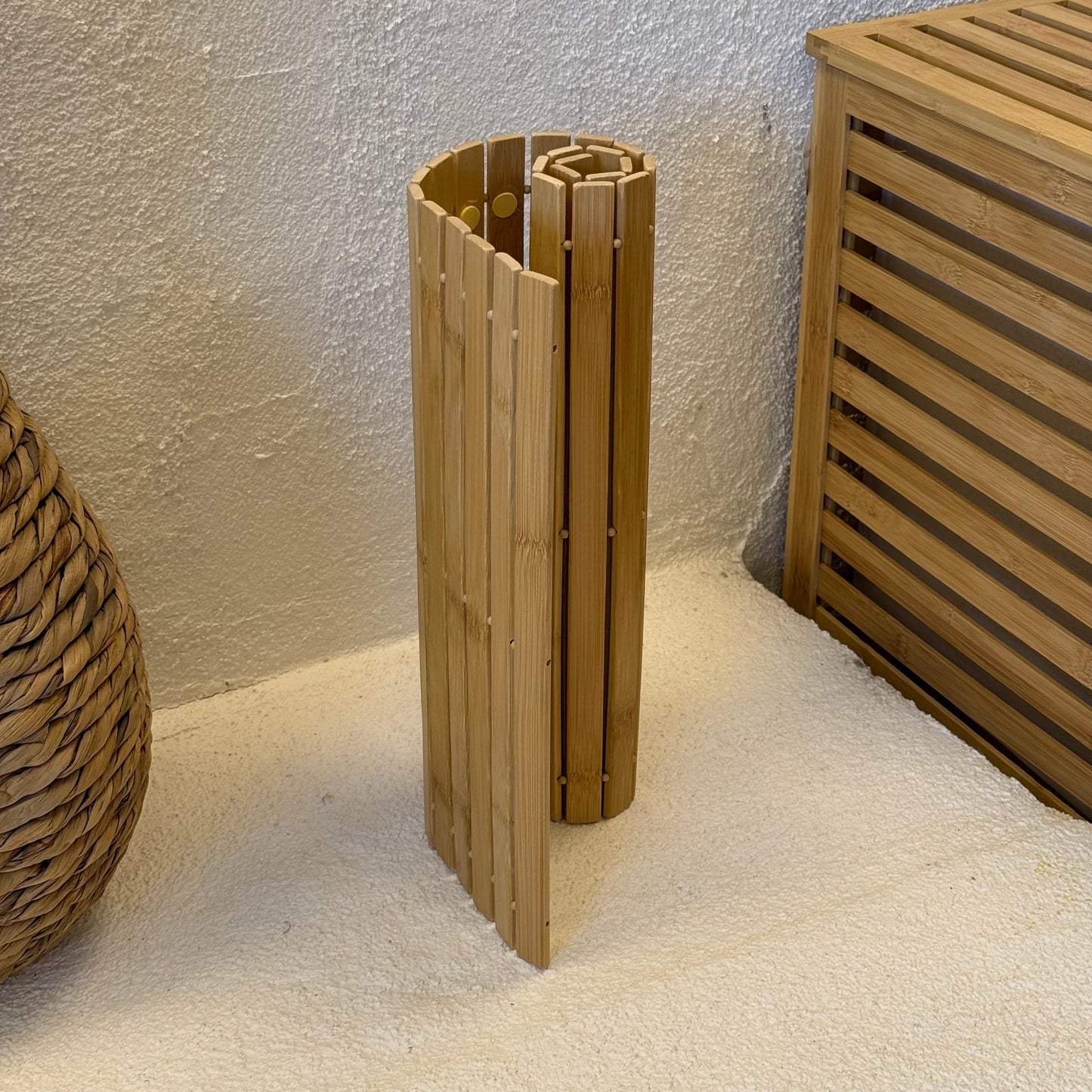 Bambu Mat Kaydırmaz Taban Küçük Boy 60x40 cm