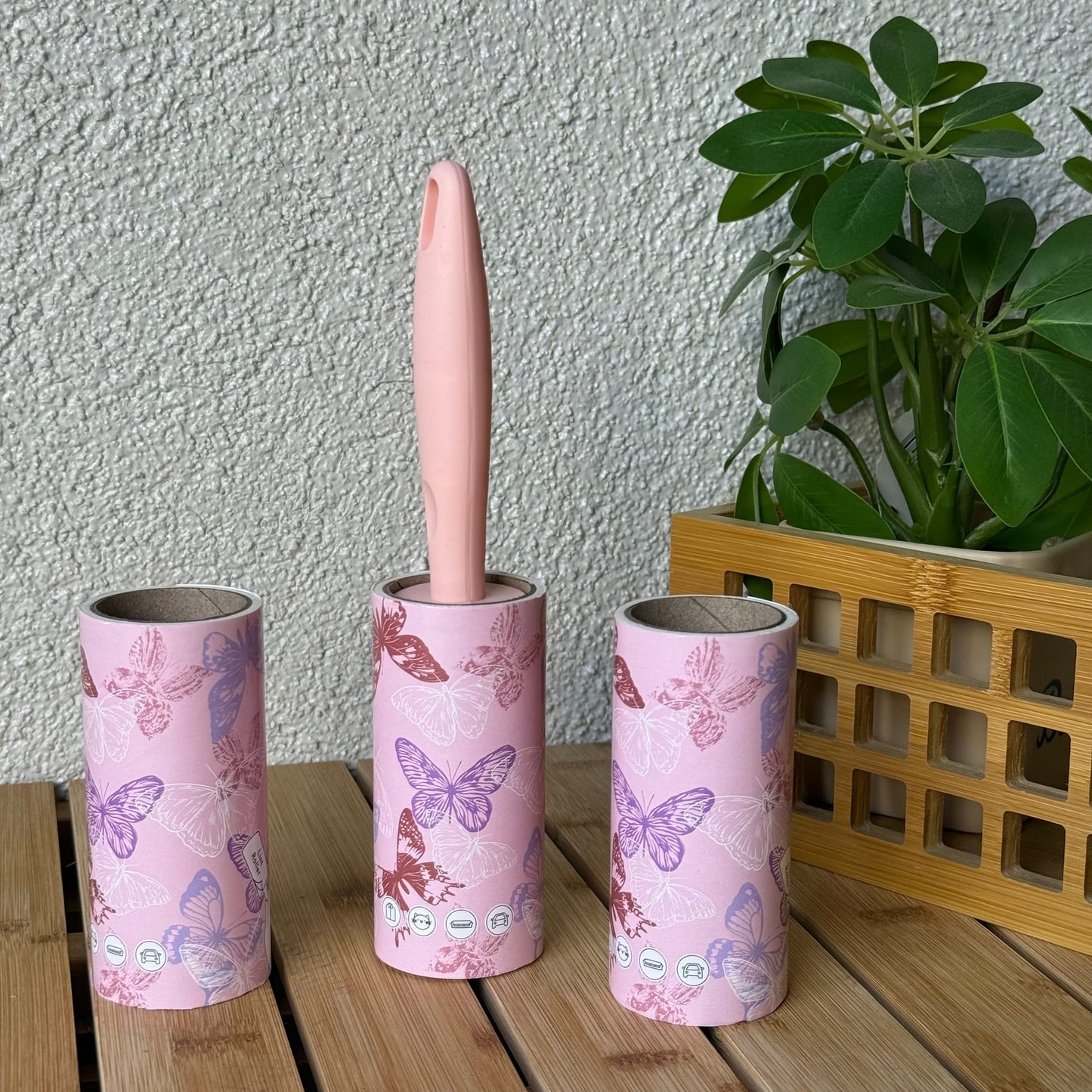 Lint Roller 3 Lü Tüy Toplayıcı Set Baterfly