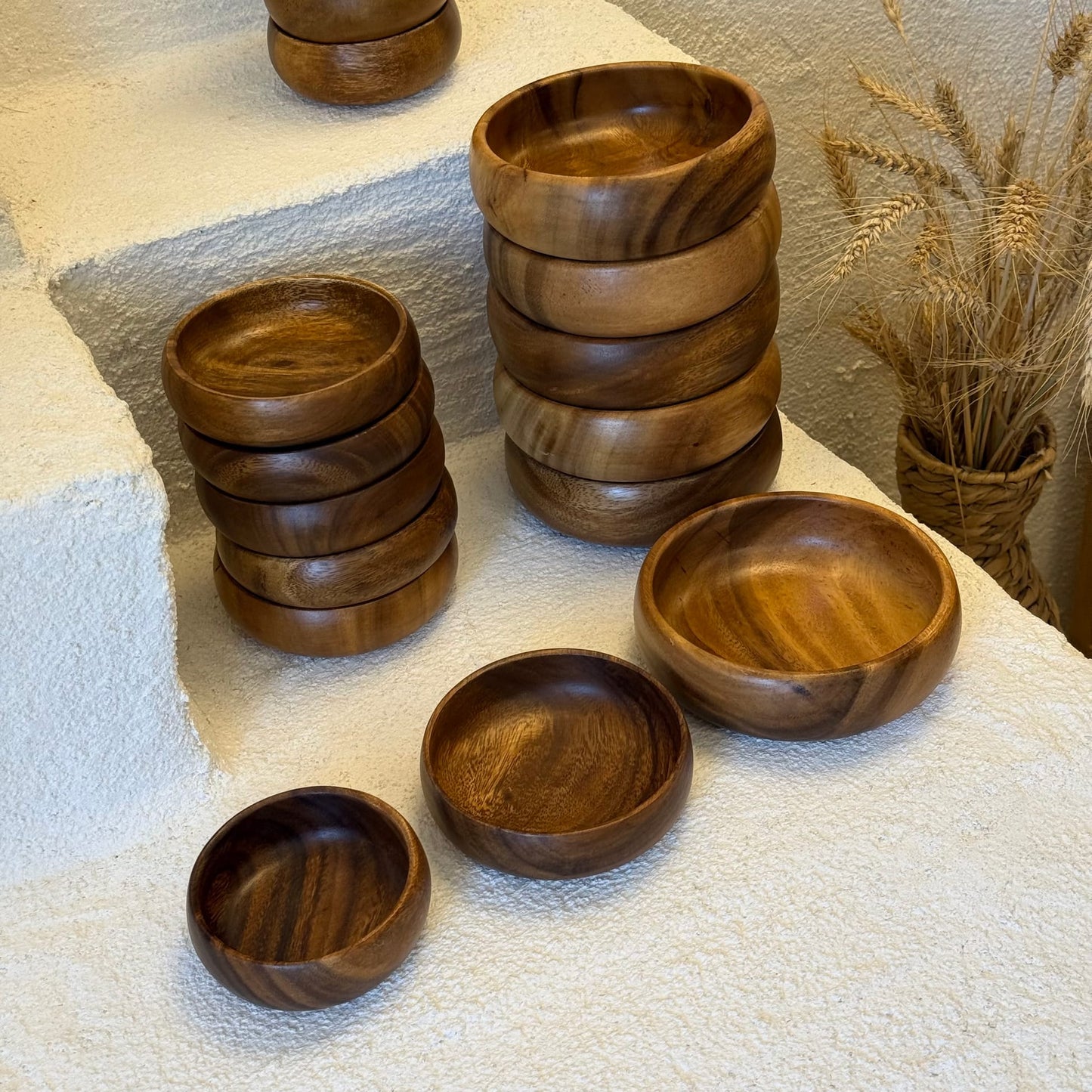 18 Parça Akasya Ağacı 3 Boy Çerezlik Set