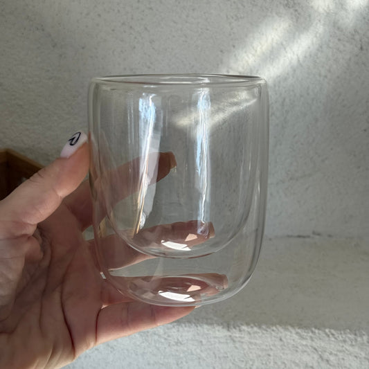 Bradley Çift Cidarlı Borosilikat Kupa