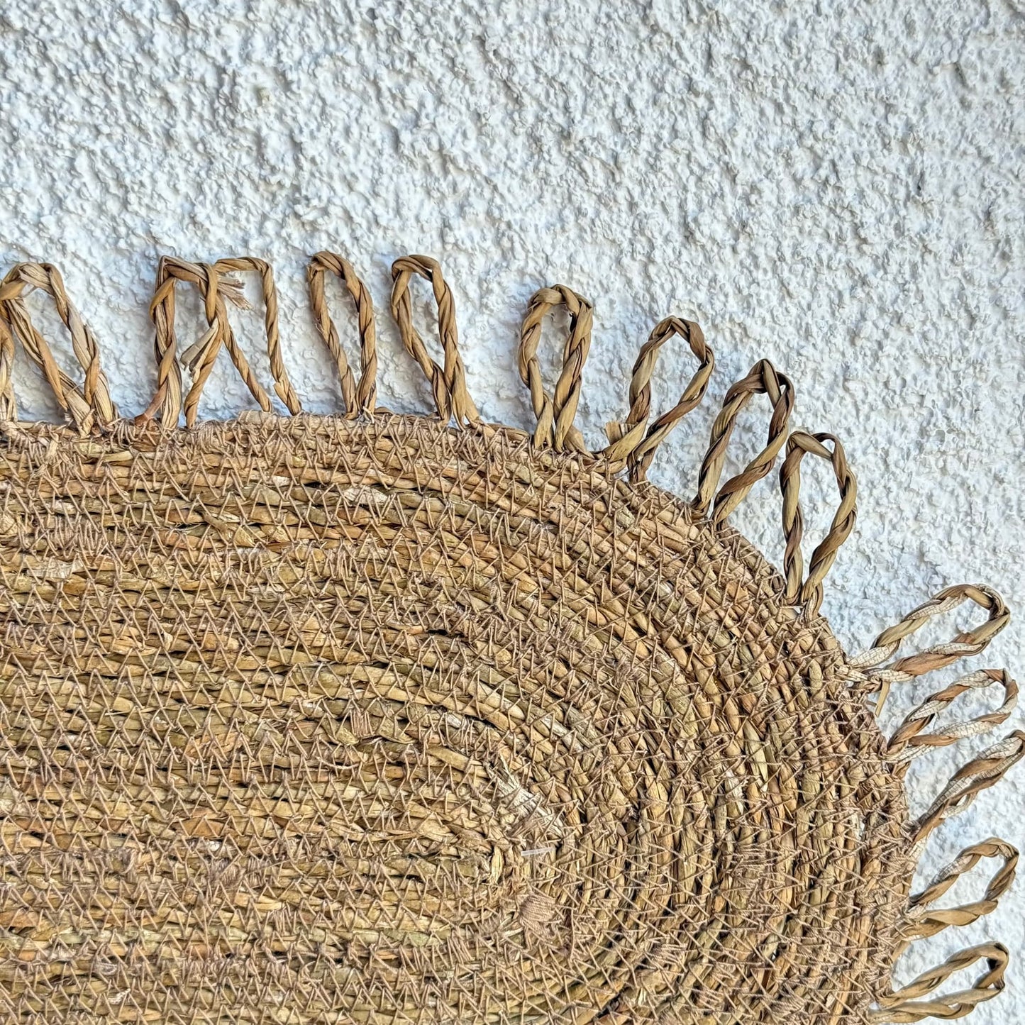 SVR 6 Adet Set Püskülü Oval Amerikan Servisi Hasır