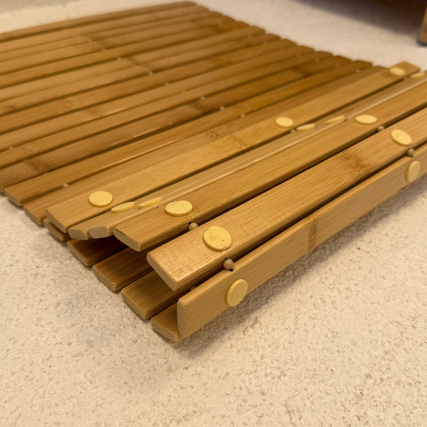 Bambu Mat Kaydırmaz Taban Küçük Boy 60x40 cm