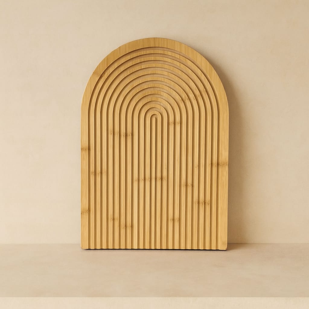 Lucas Bambu Gökkuşağı Sunumluk 32,5x23 cm