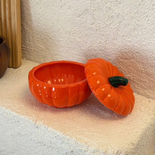 Orta Boy Kapaklı Kabak Sunumluk 500 ml İNDİRİM