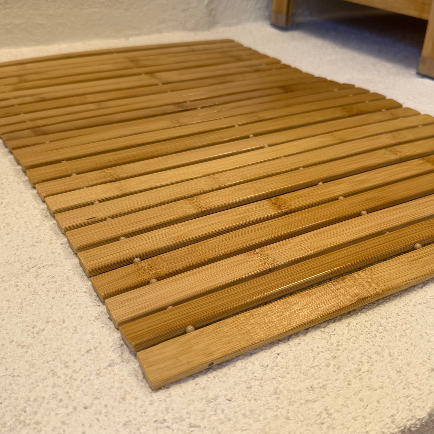 Bambu Mat Kaydırmaz Taban Küçük Boy 60x40 cm