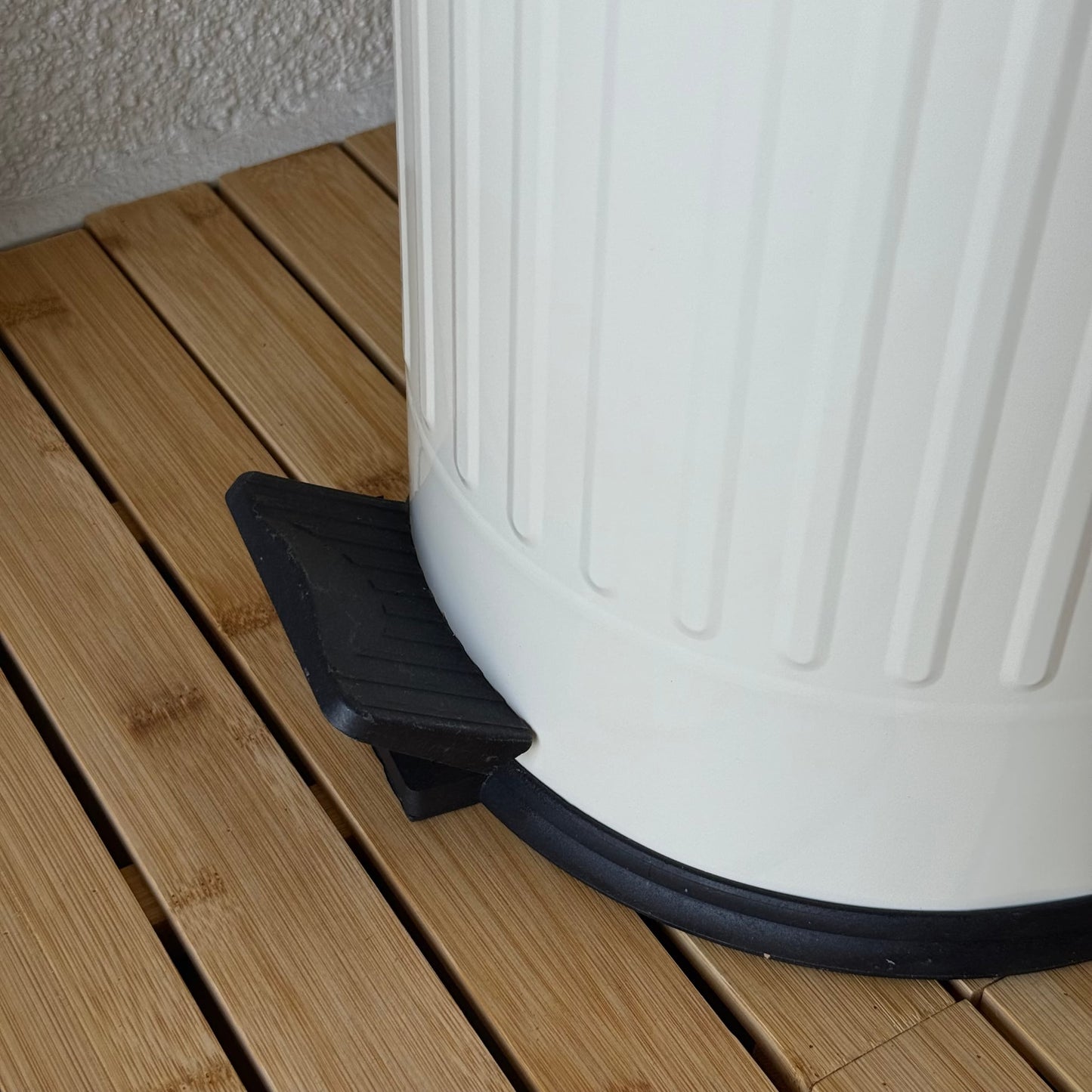 ZRA Vintage Çop Kovası 16 Litre Krem