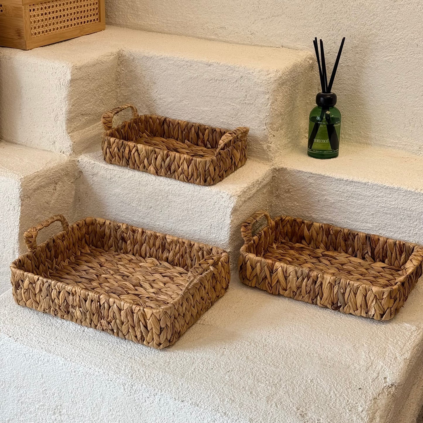 Elliott Hasır Kuplu 3 Lü Sepet Seti